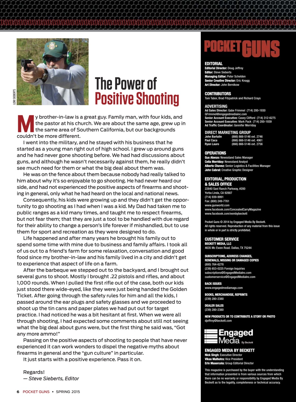 Gun World Preview Pages