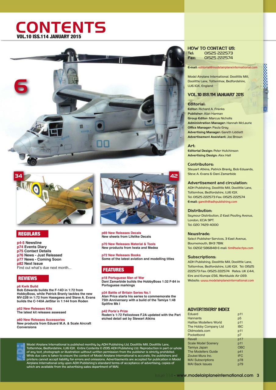 Model Airplane International Preview Pages