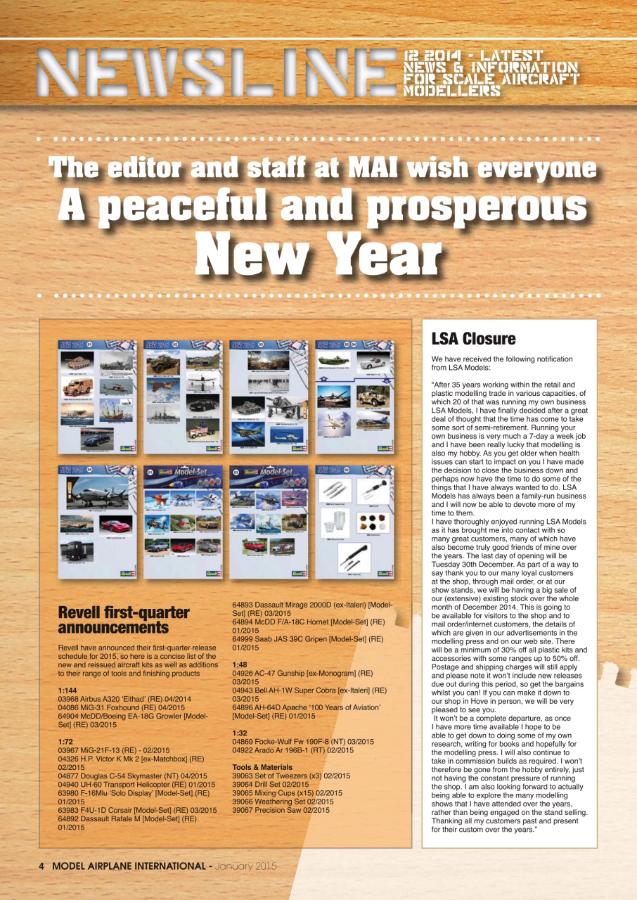 Model Airplane International Preview Pages