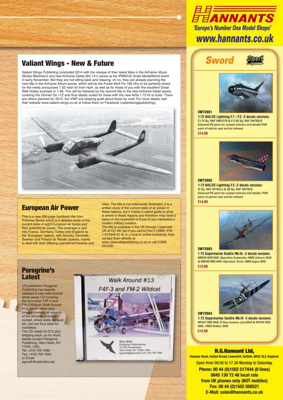Model Airplane International Preview Pages
