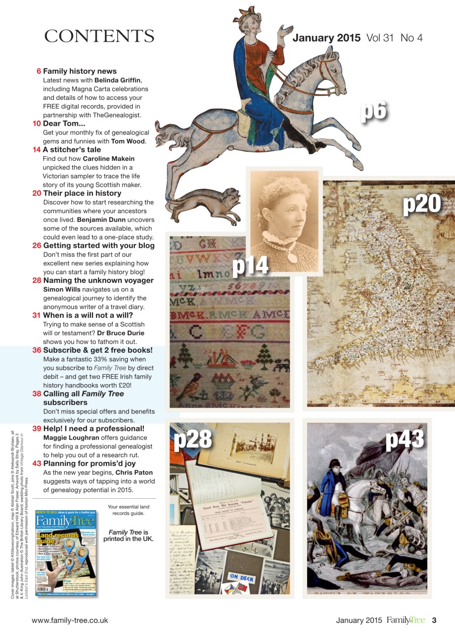 Family Tree Preview Pages