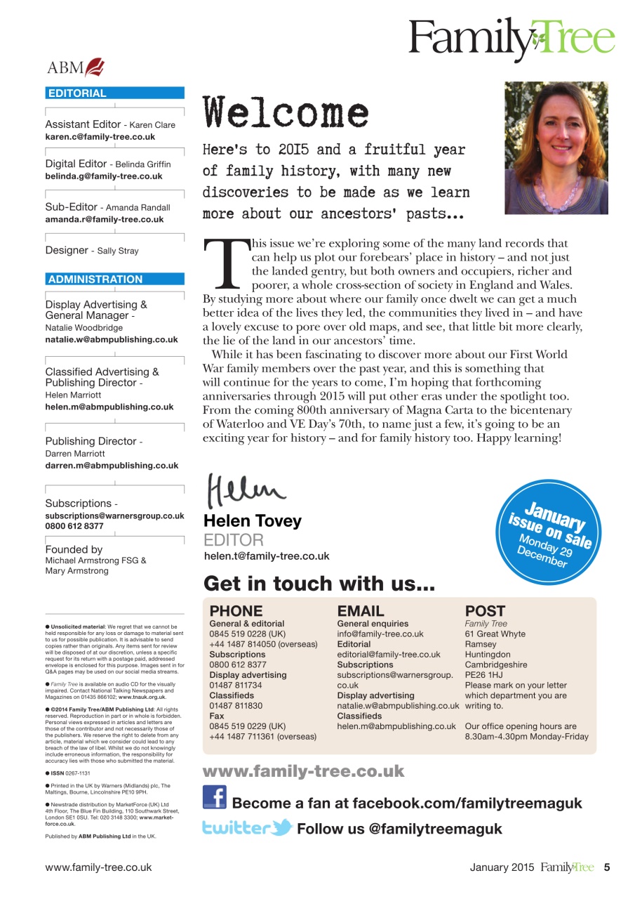 Family Tree Preview Pages