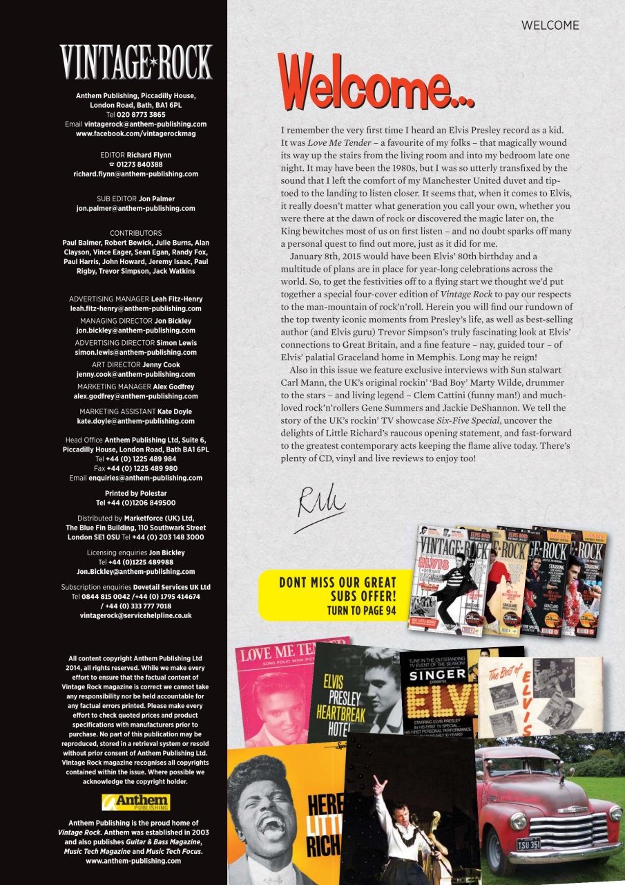 Vintage Rock Preview Pages