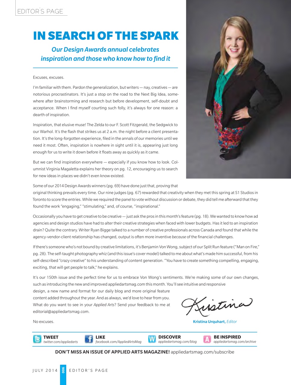 Applied Arts Preview Pages