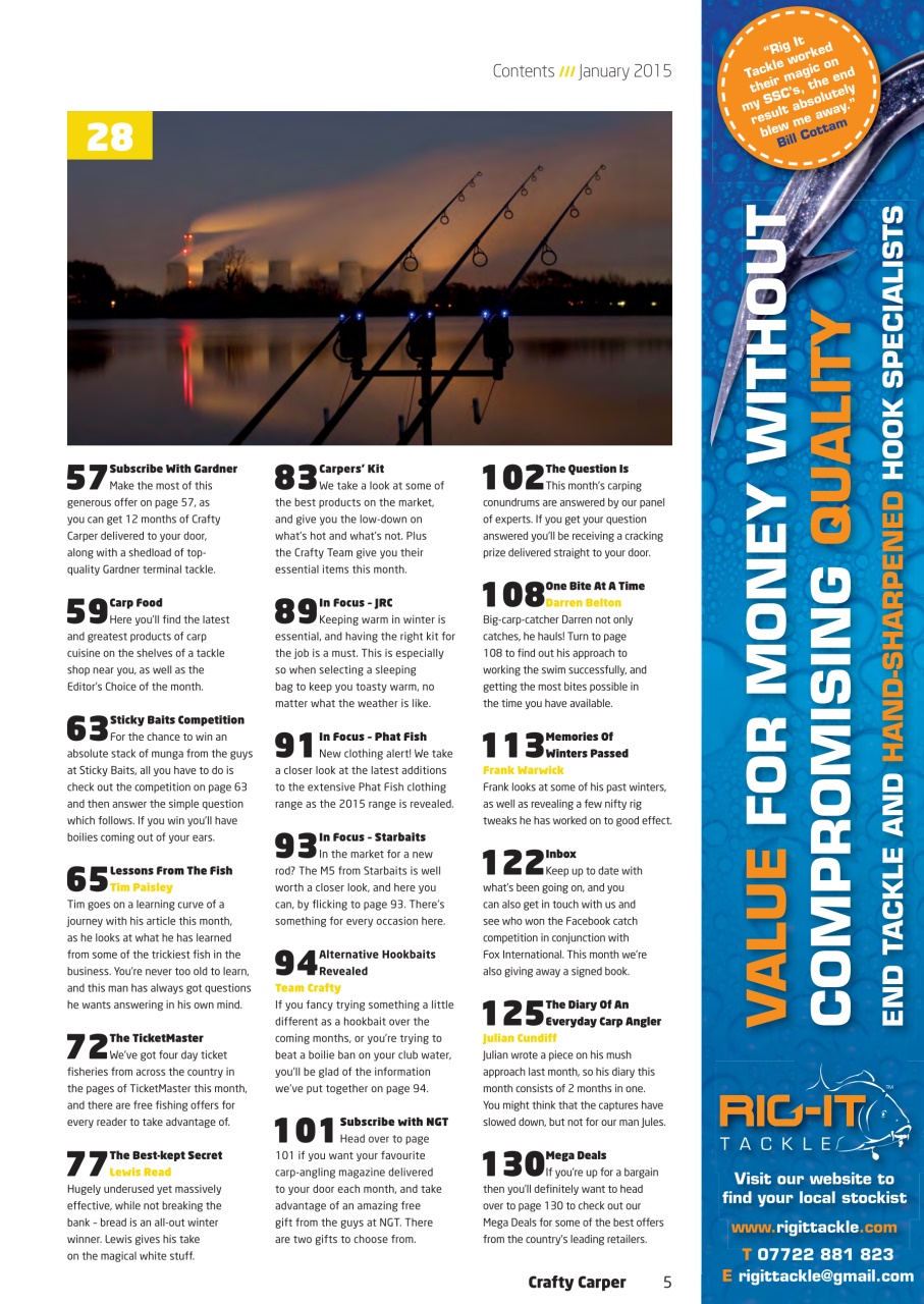 Crafty Carper Preview Pages