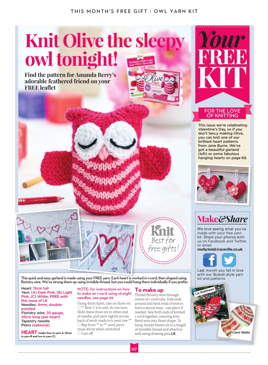 Let's Knit Preview Pages