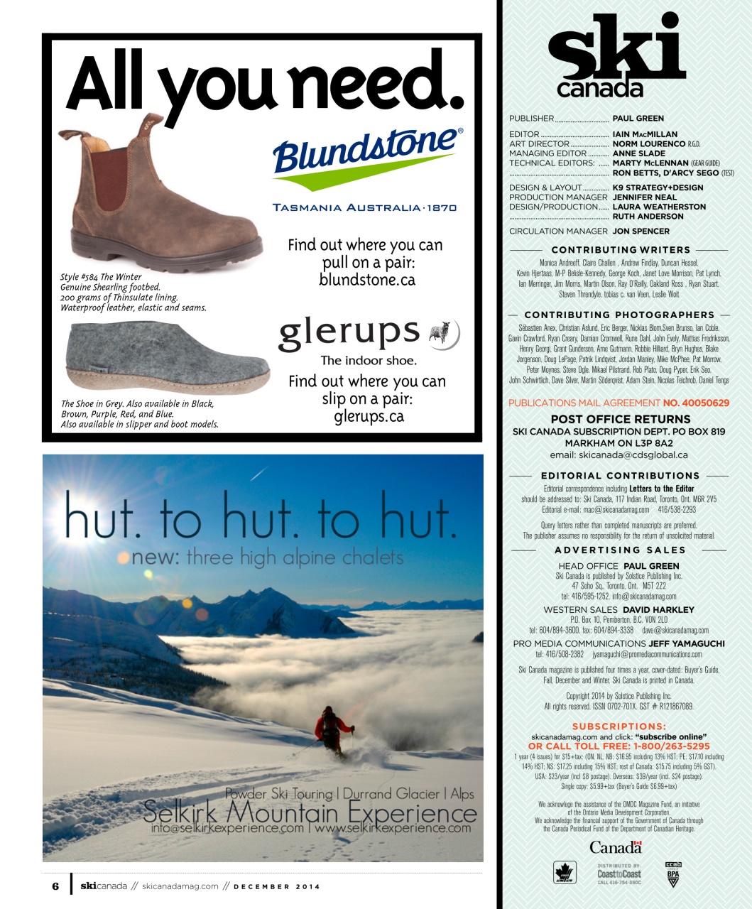 Ski Canada Preview Pages