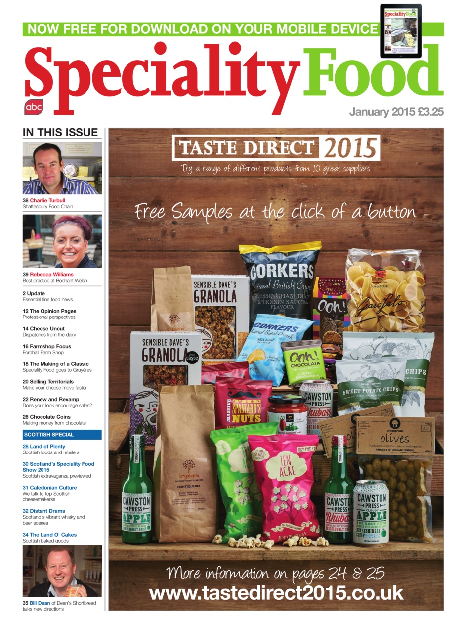 Speciality Food Preview Pages