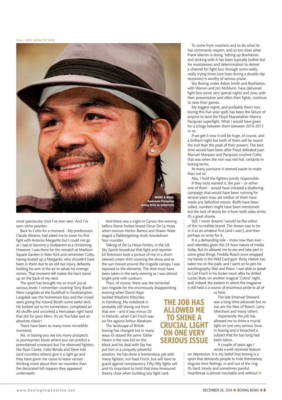 Boxing News Preview Pages