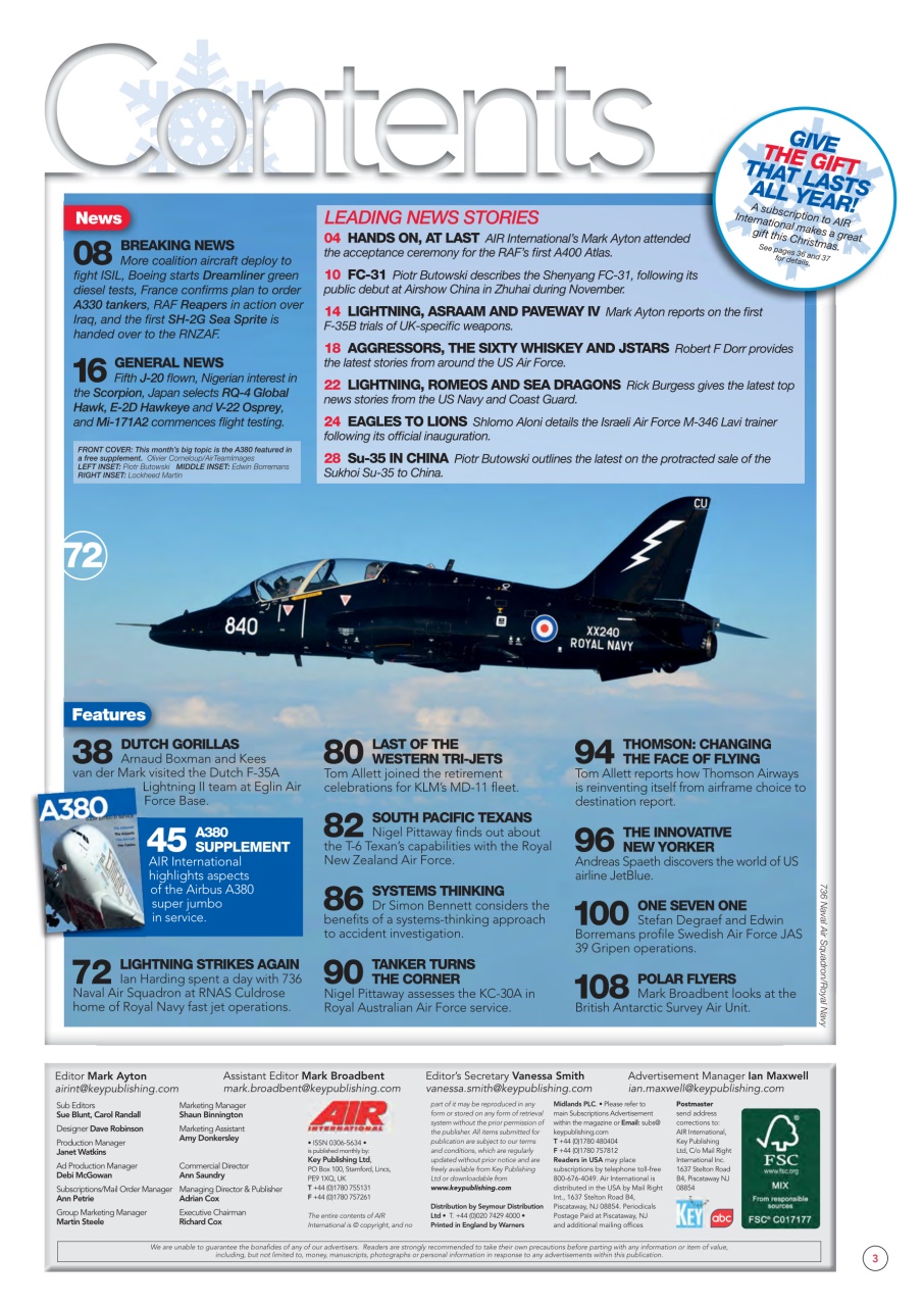 AIR International Preview Pages