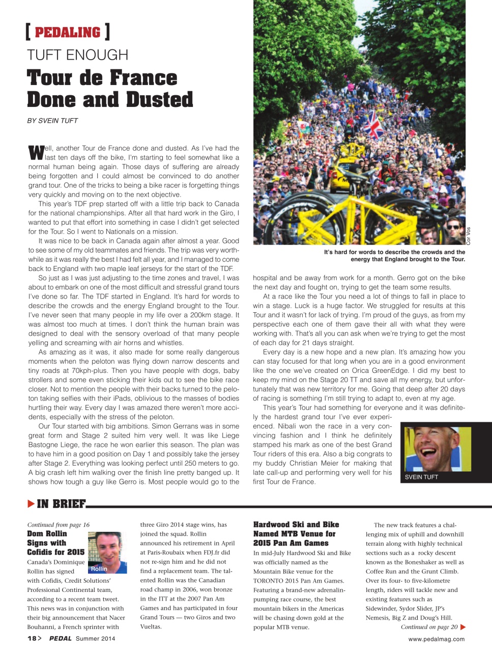 Pedal Magazine Preview Pages