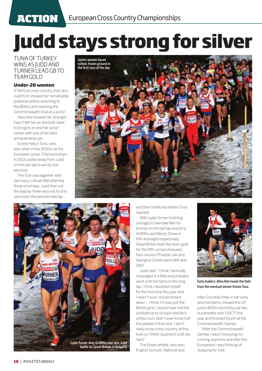 AW – Athletics Weekly Magazine Preview Pages