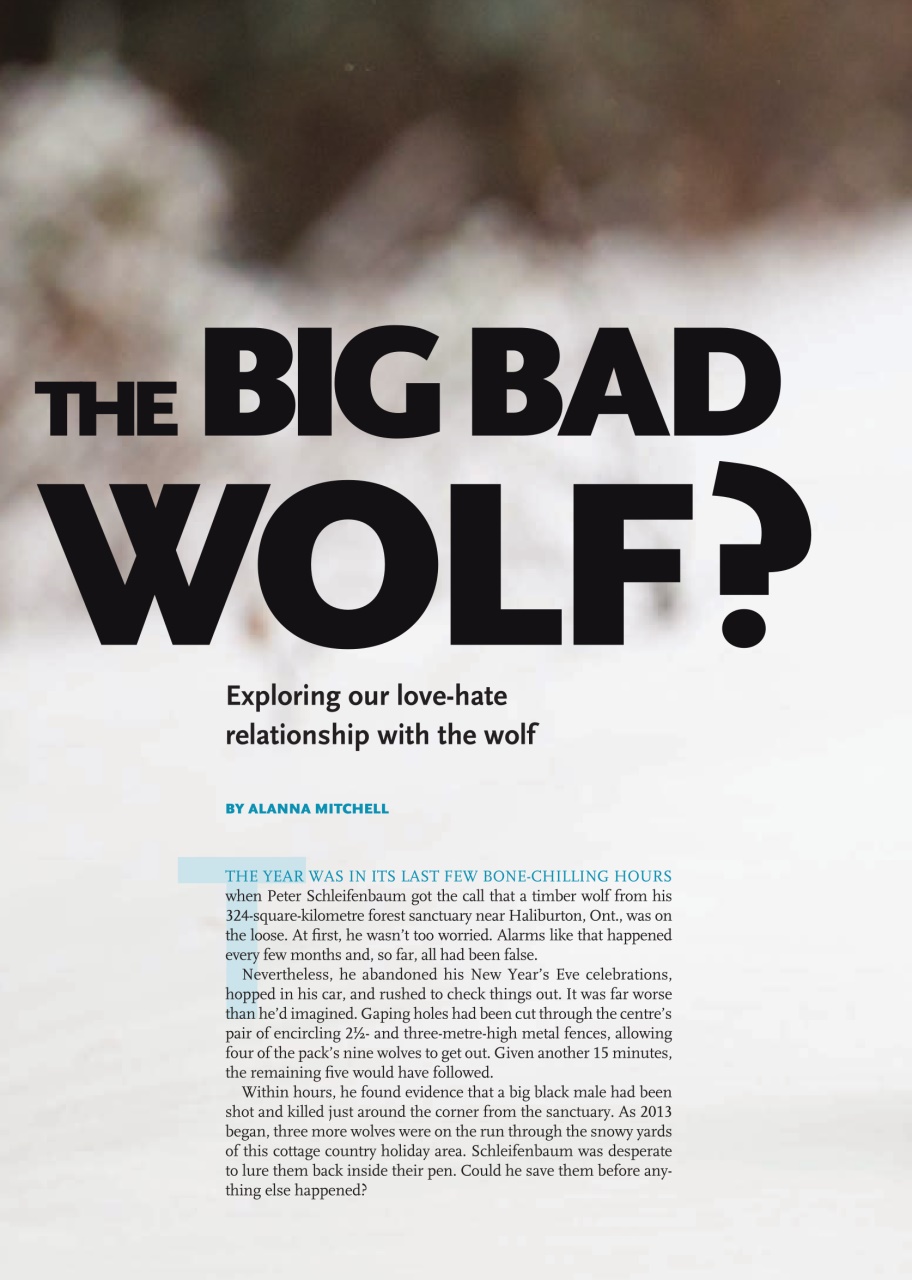 Canadian Geographic Preview Pages