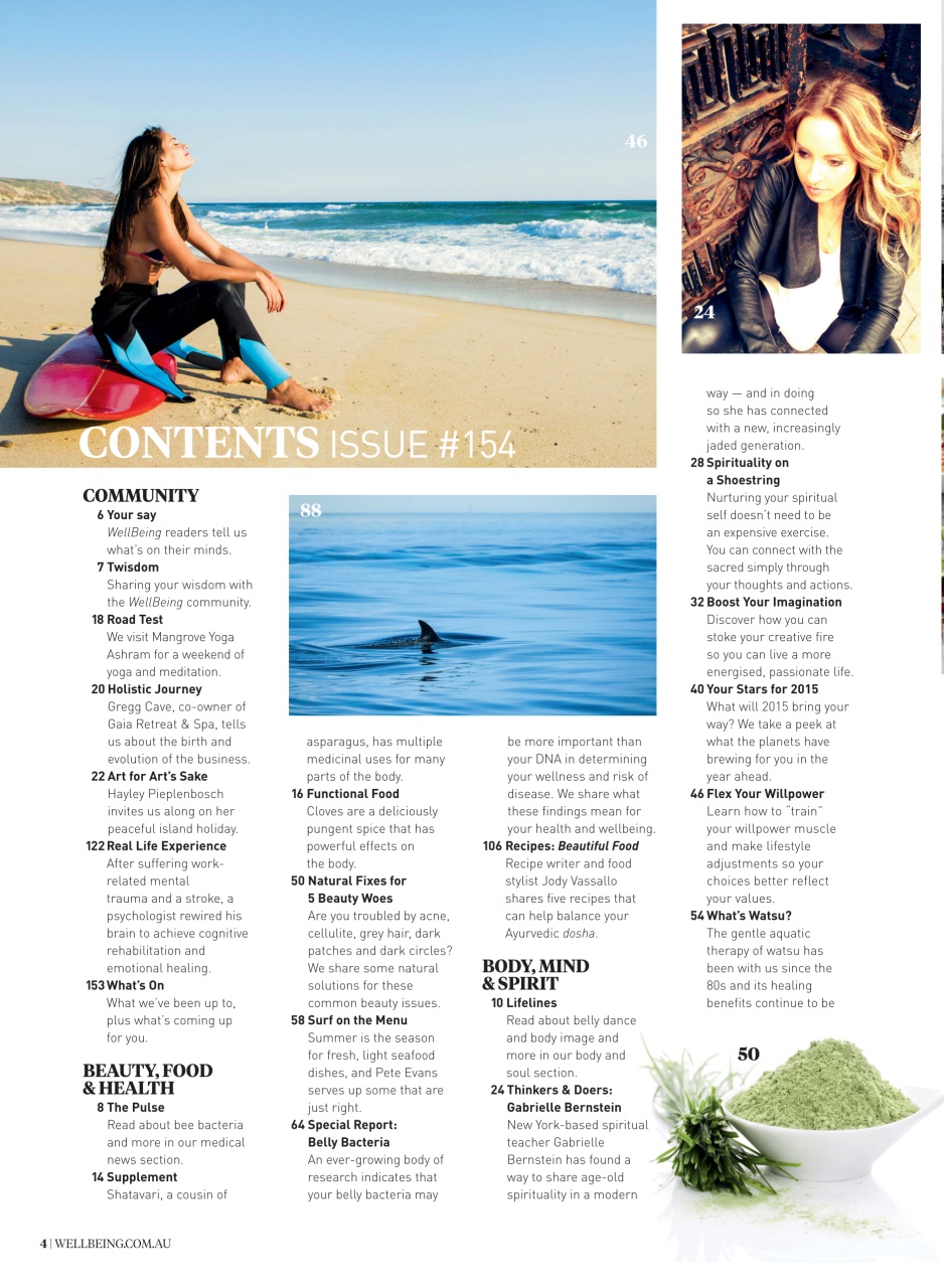 WellBeing Preview Pages