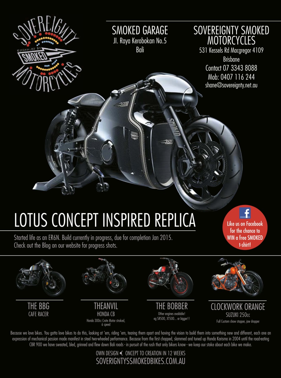 JUST BIKES Preview Pages