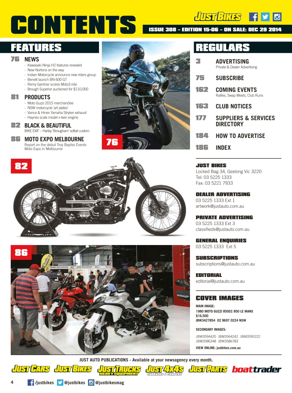 JUST BIKES Preview Pages