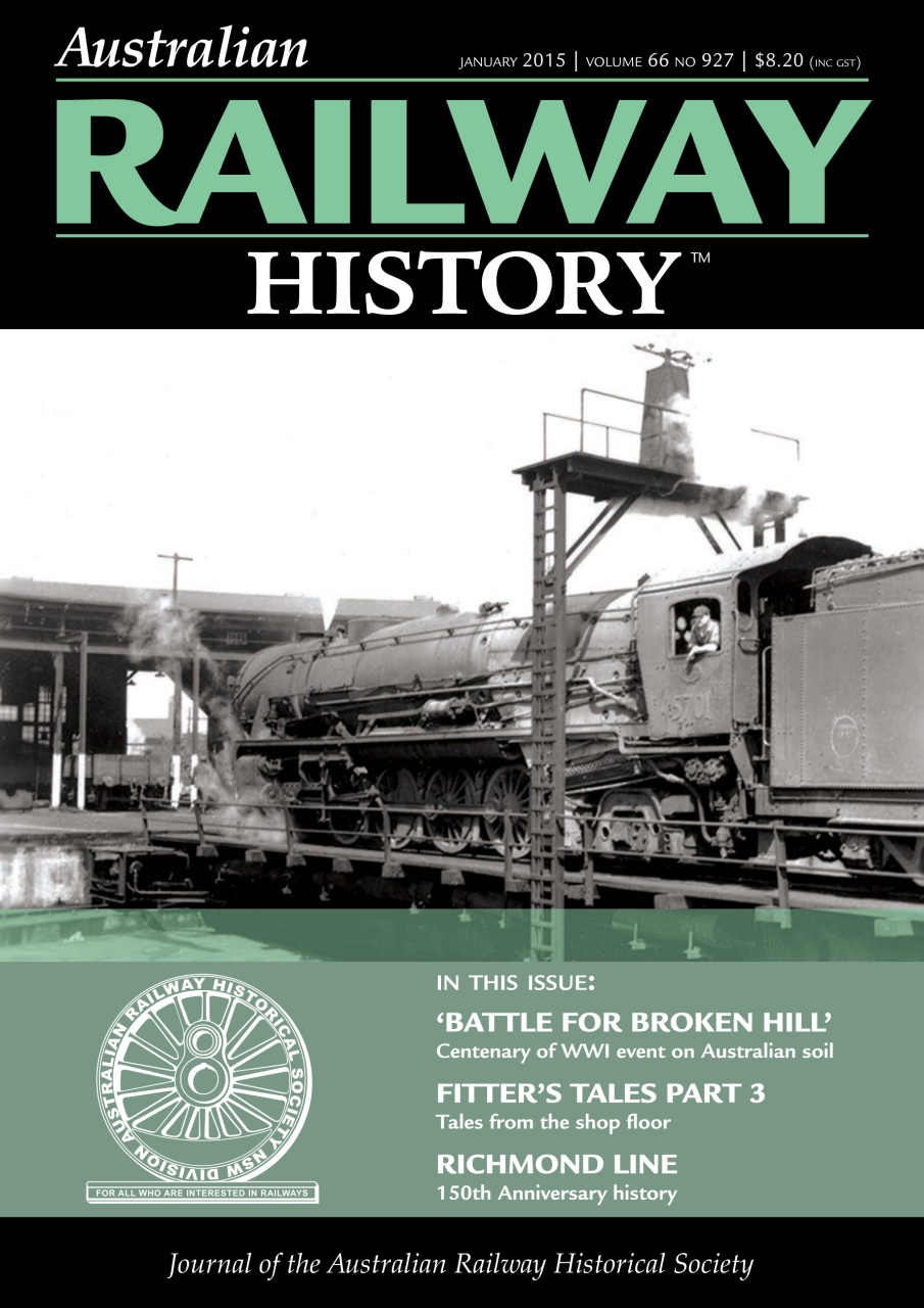 Australian Railway History Preview Pages