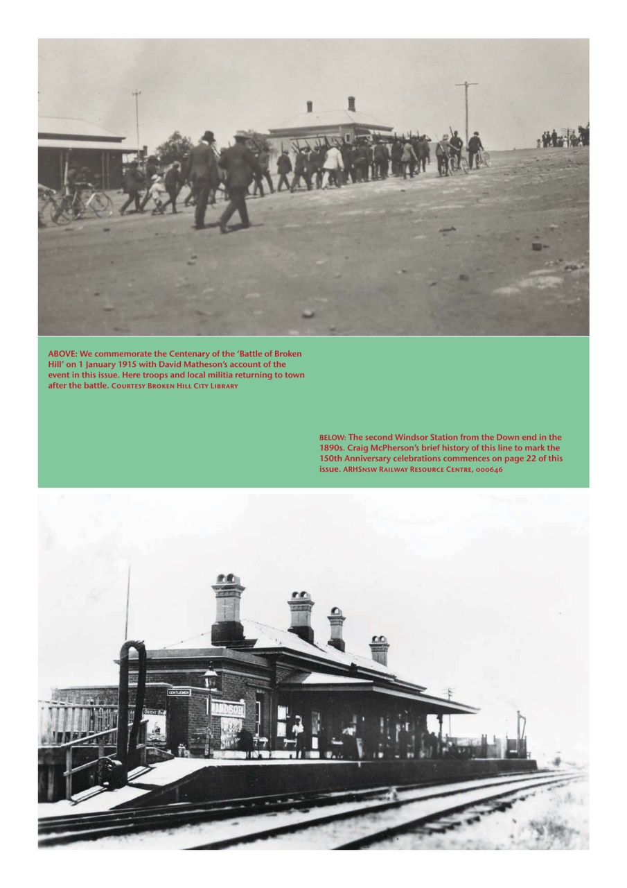 Australian Railway History Preview Pages