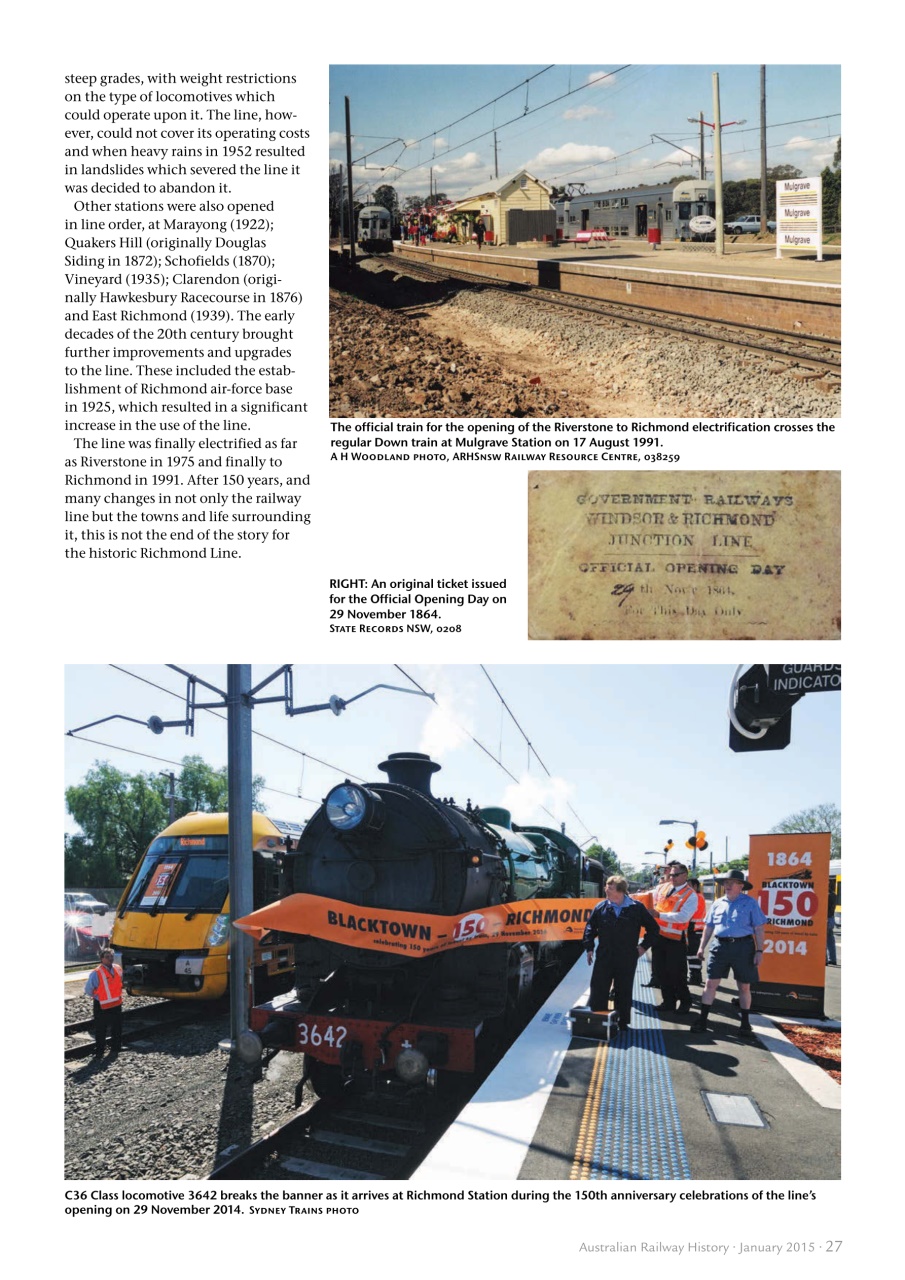 Australian Railway History Preview Pages
