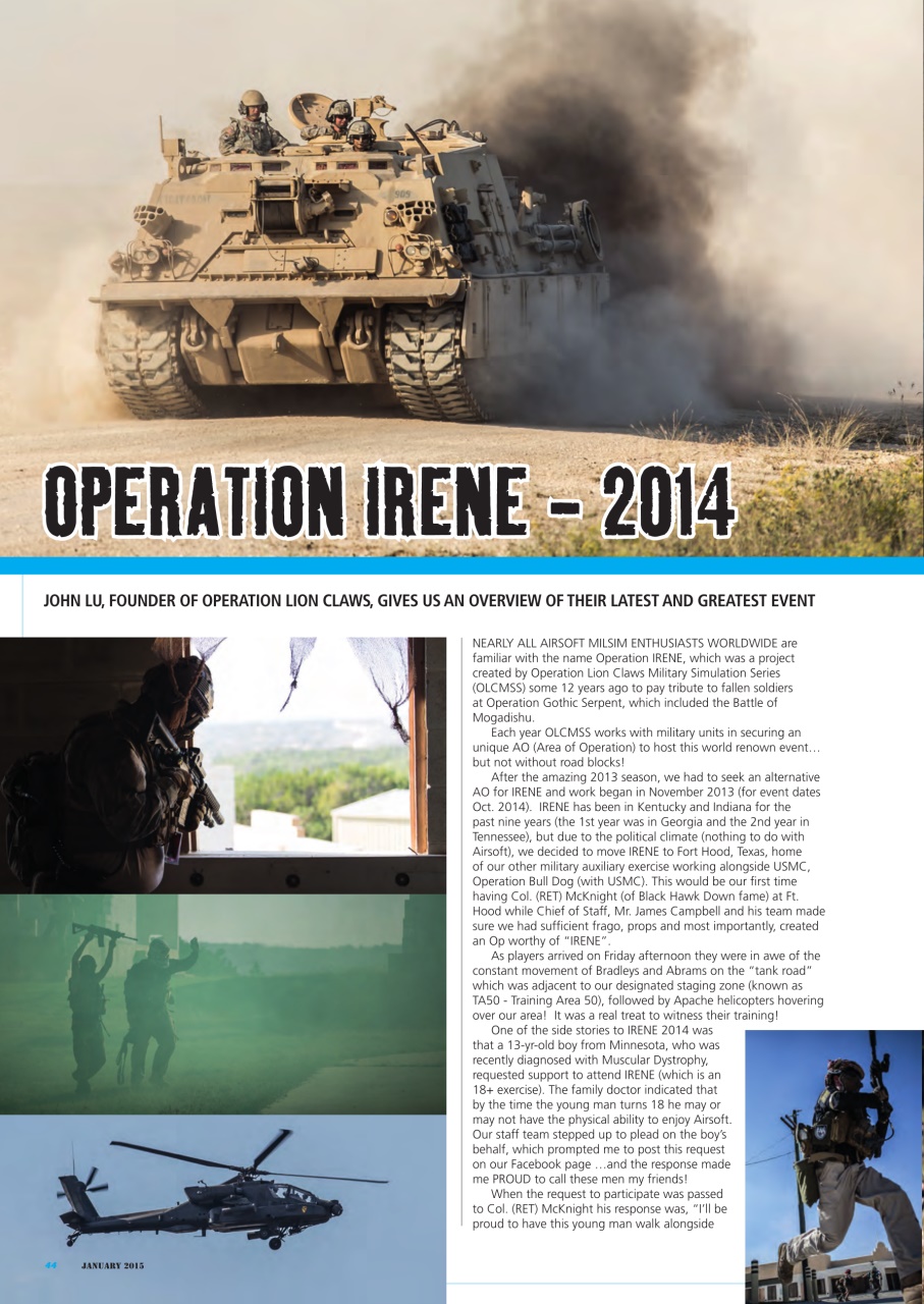 Airsoft Action Preview Pages