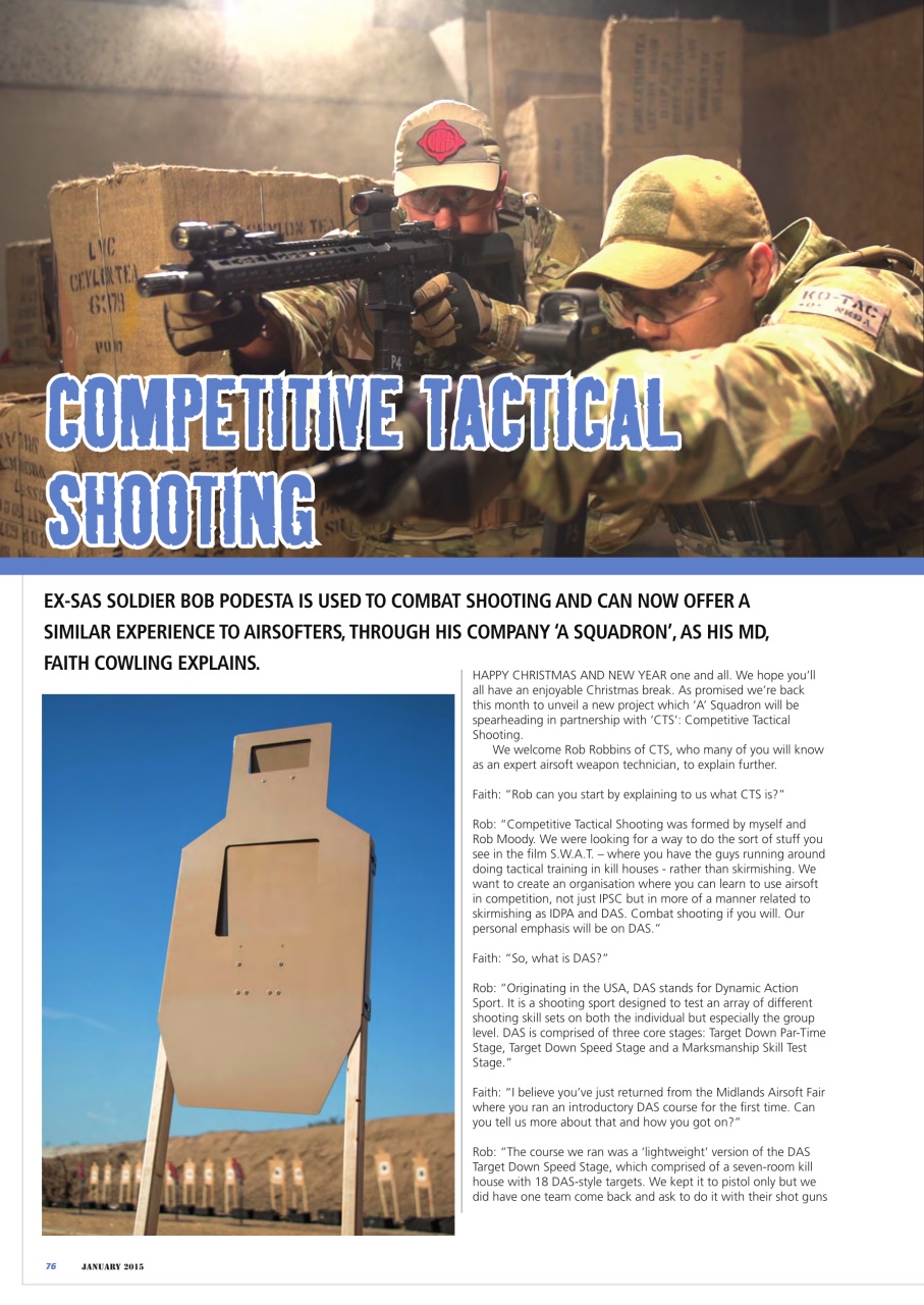 Airsoft Action Preview Pages