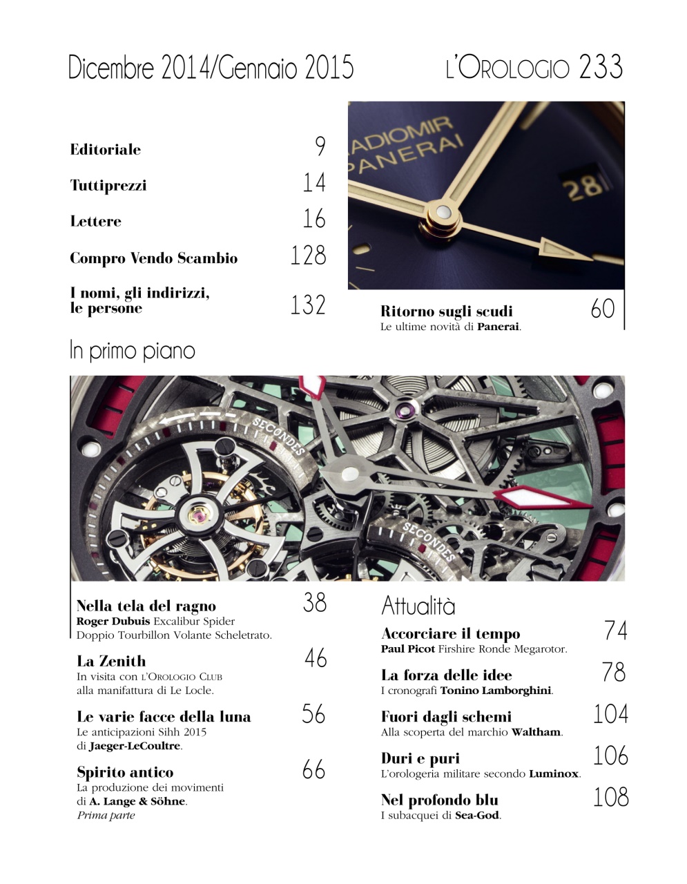 L'Orologio Preview Pages