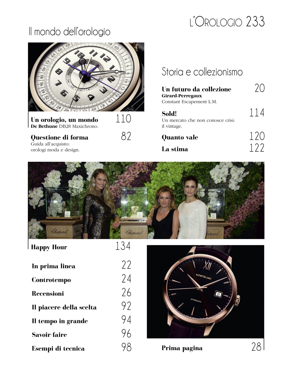 L'Orologio Preview Pages
