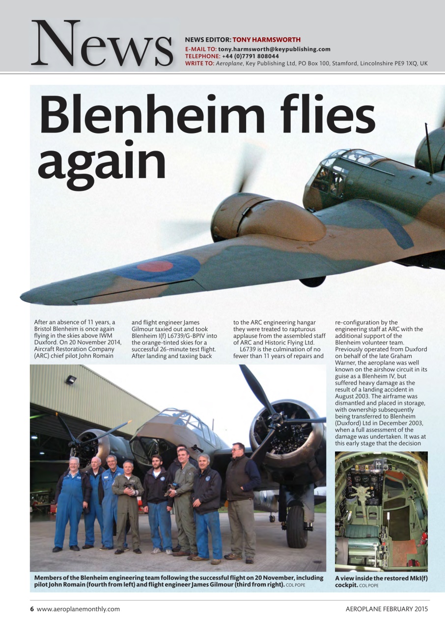 Aeroplane Preview Pages