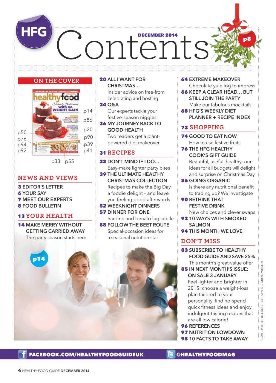 Healthy Food Guide Preview Pages