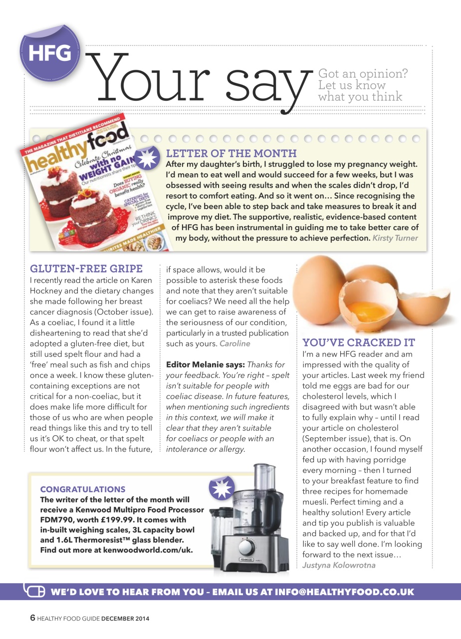 Healthy Food Guide Preview Pages