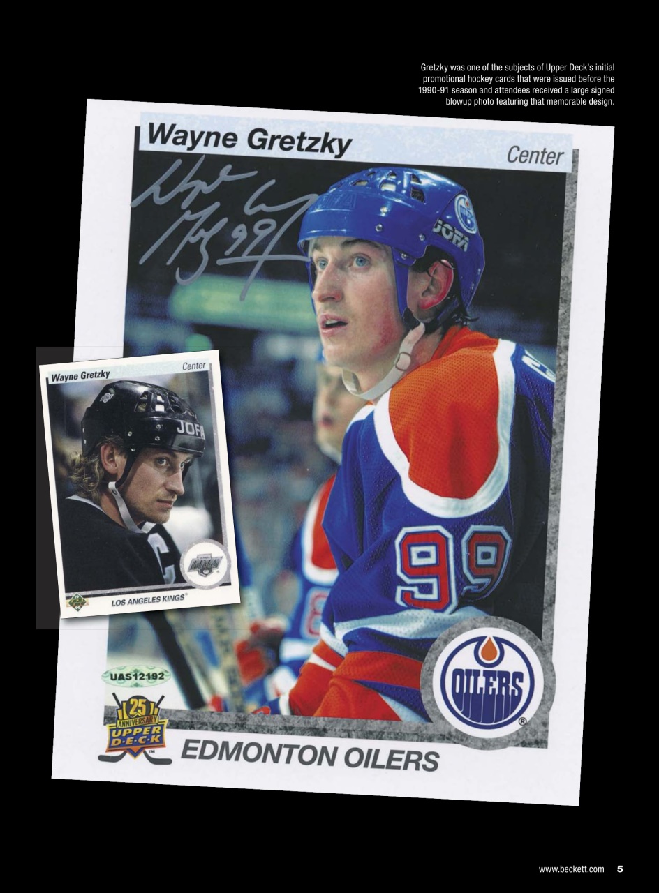 Beckett Hockey Magazine Preview Pages