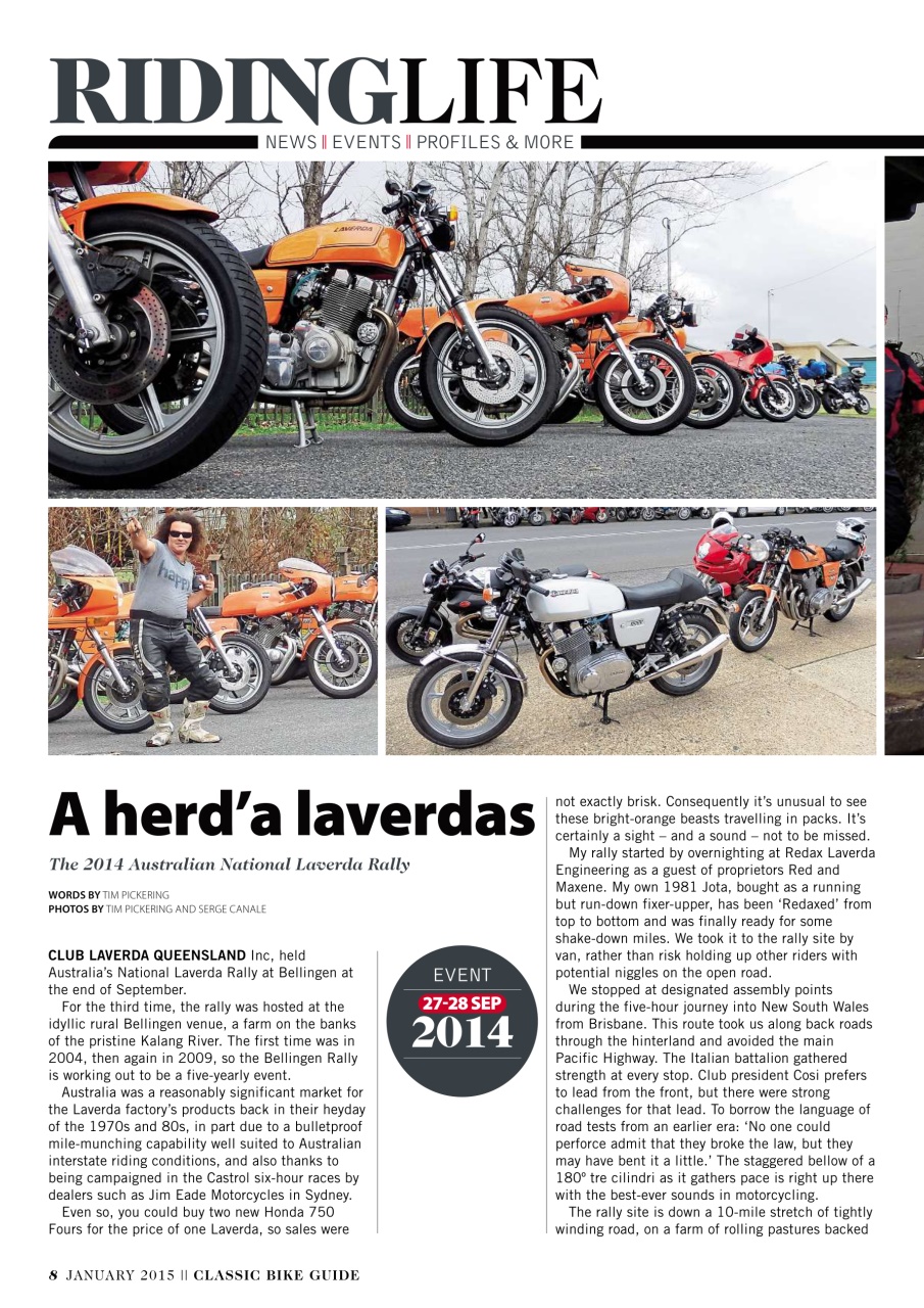 Classic Bike Guide Preview Pages