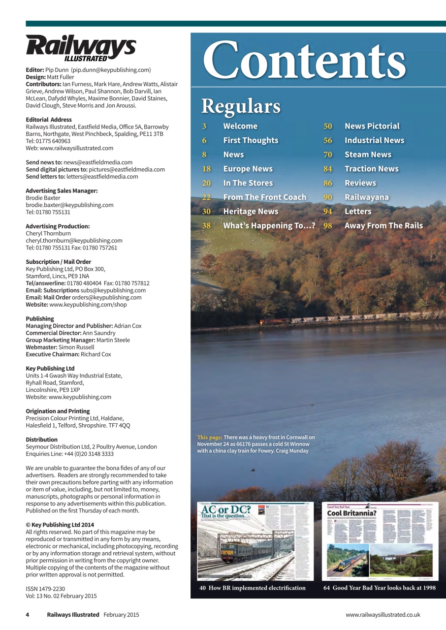 Railways Illustrated Preview Pages