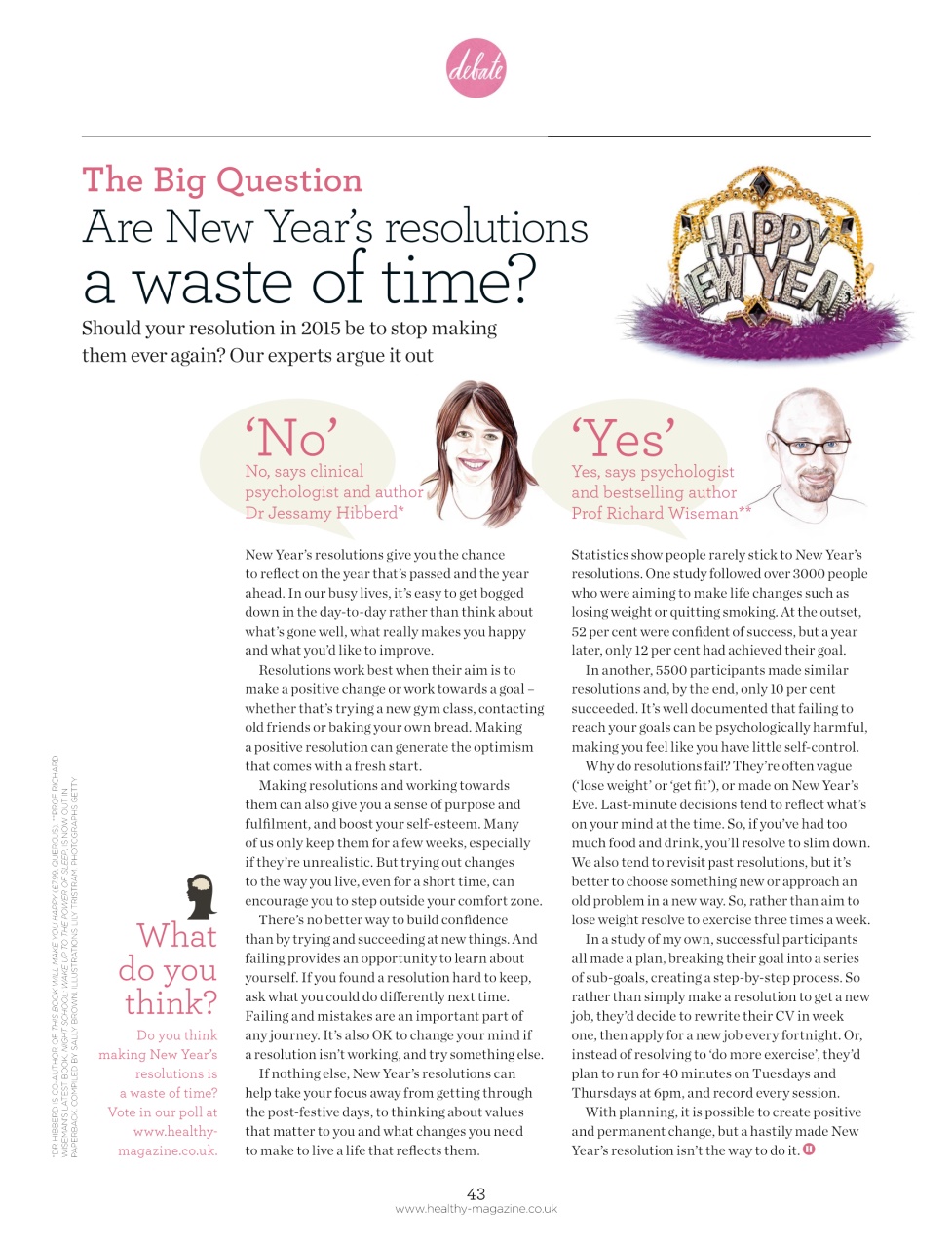 Healthy Magazine Preview Pages