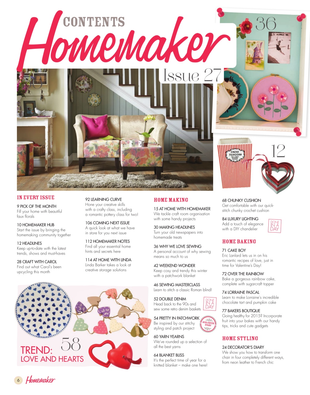 Homemaker Preview Pages