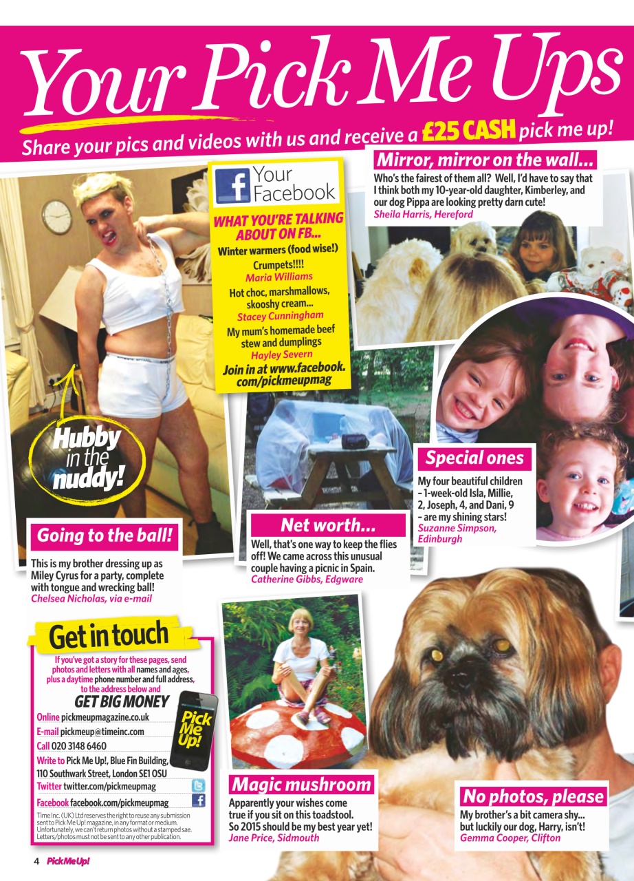 Pick Me Up Preview Pages