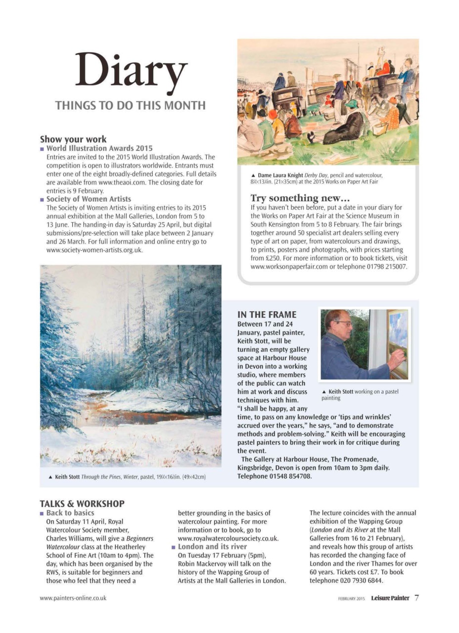 Leisure Painter & The Artist Preview Pages