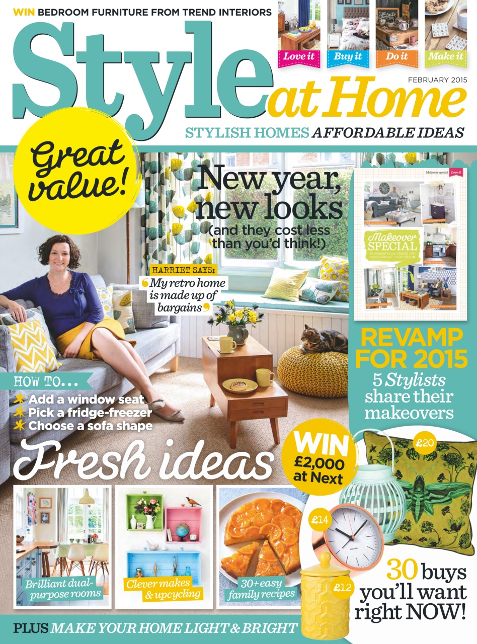 Style at Home Preview Pages