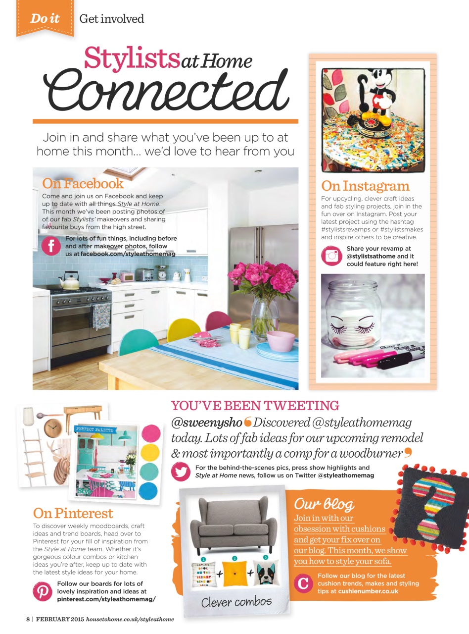 Style at Home Preview Pages