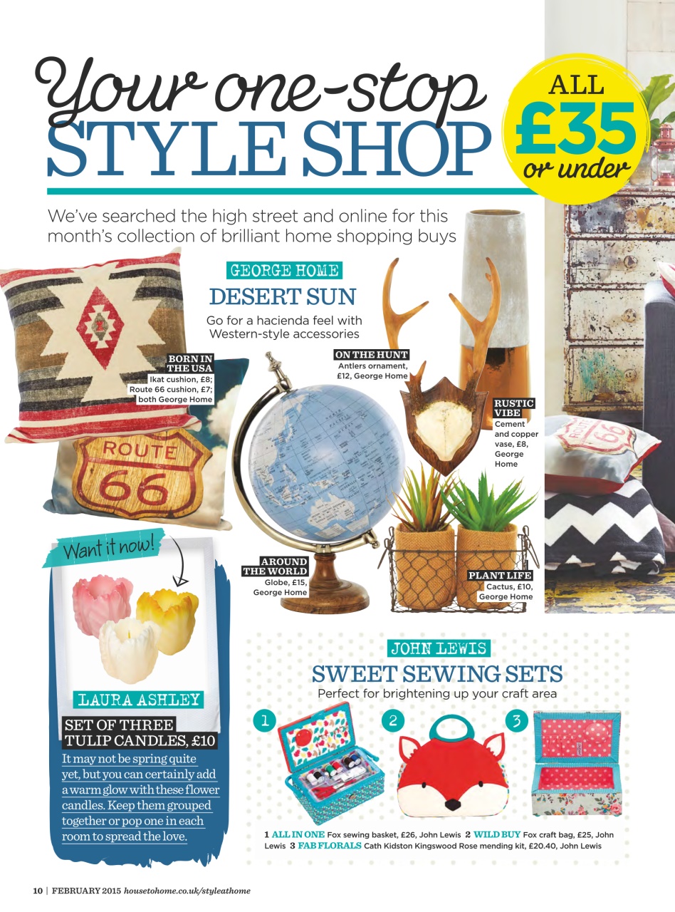 Style at Home Preview Pages