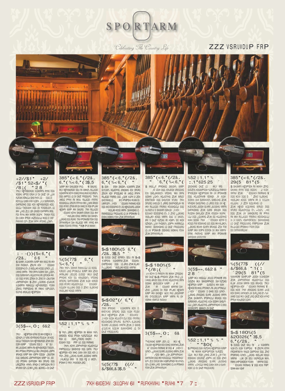 Shooting Gazette Preview Pages