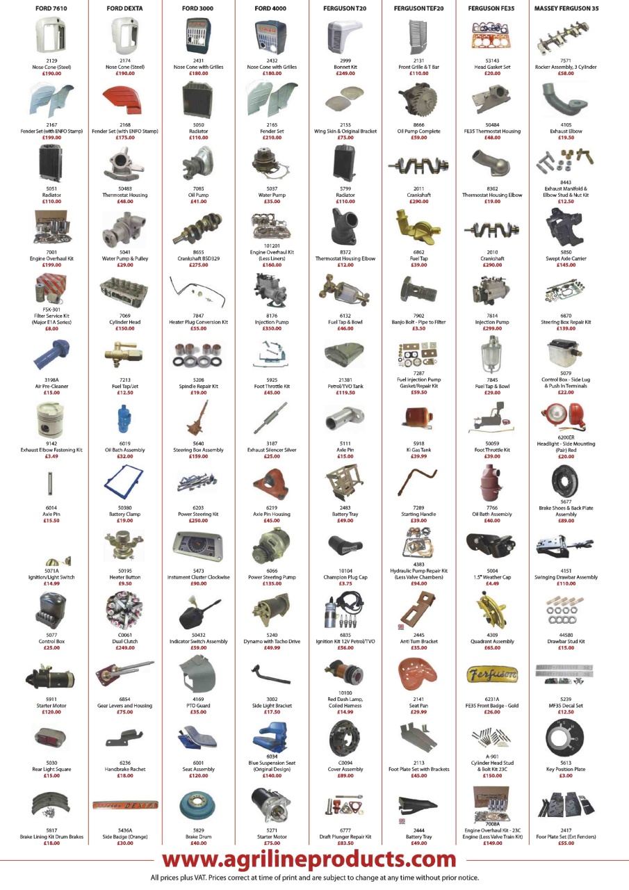 Tractor & Machinery Preview Pages