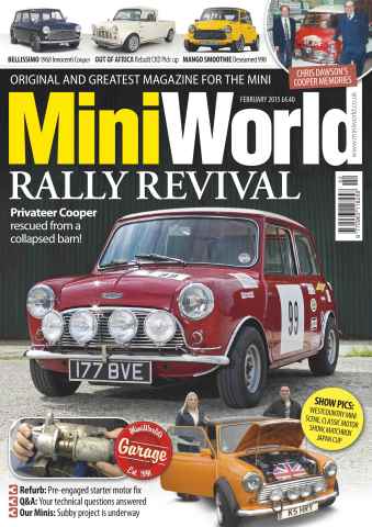 Mini World issue No.275 Rally Revival 