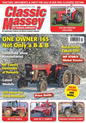Classic Massey issue No.54 One owner 165
