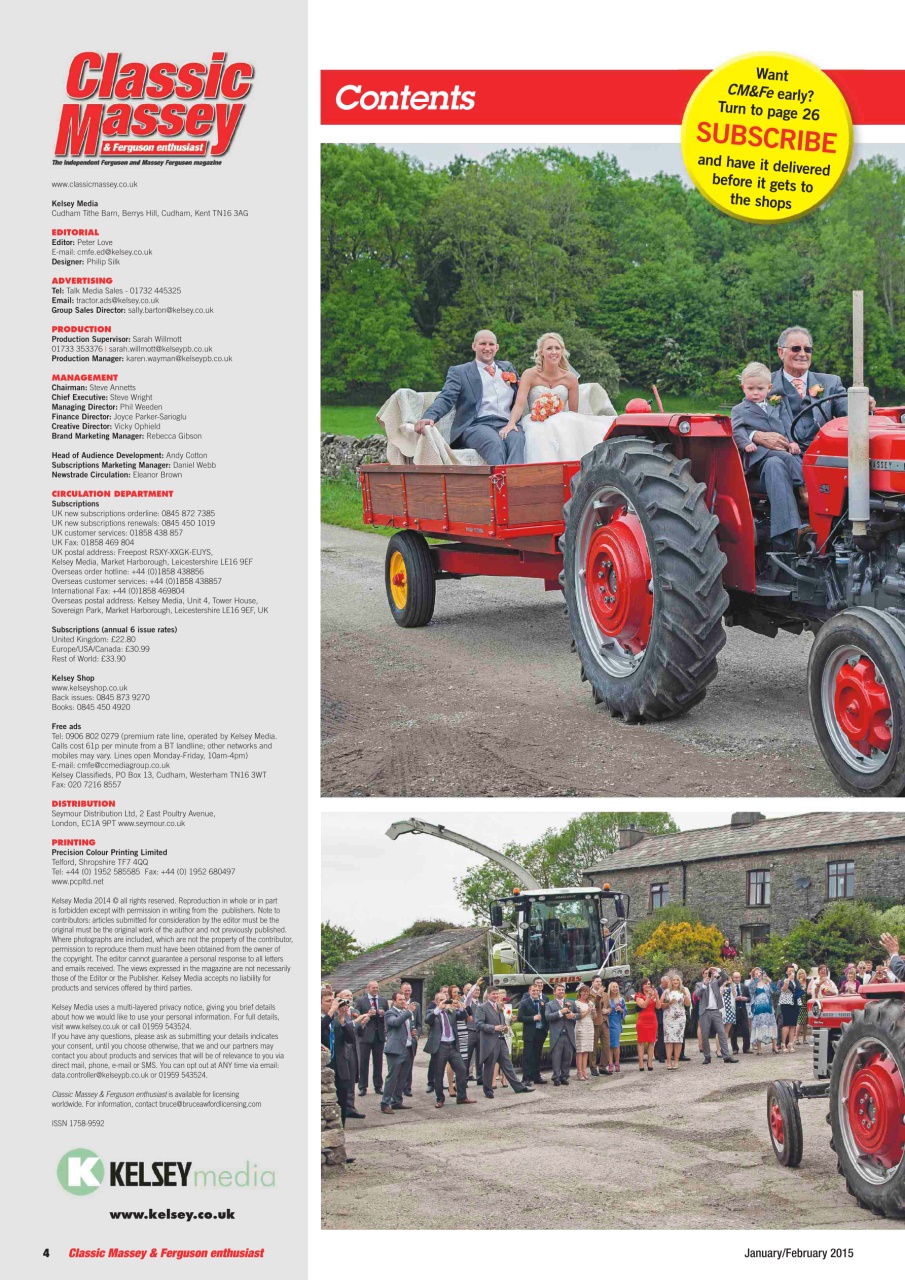Classic Massey Preview Pages