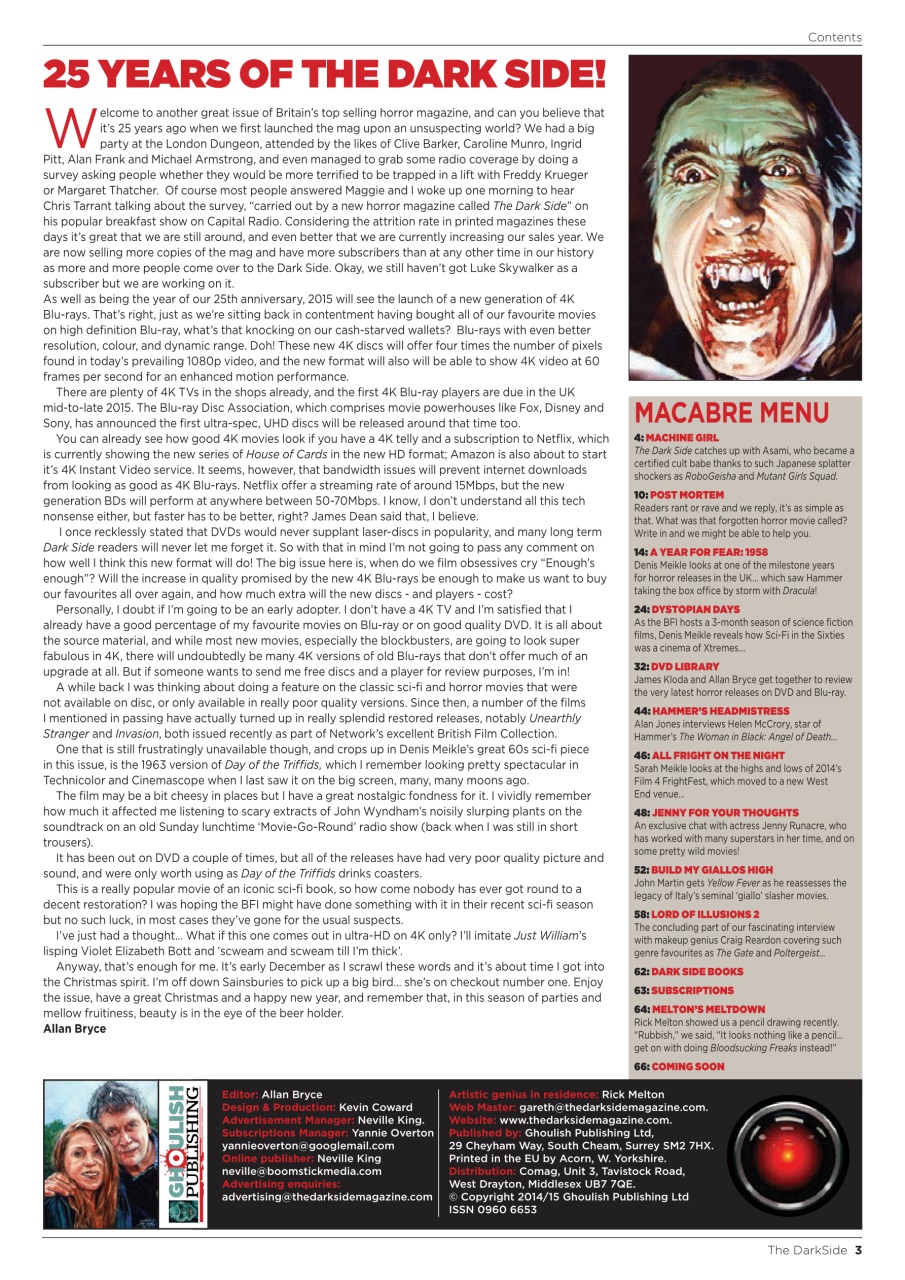 The Darkside Preview Pages