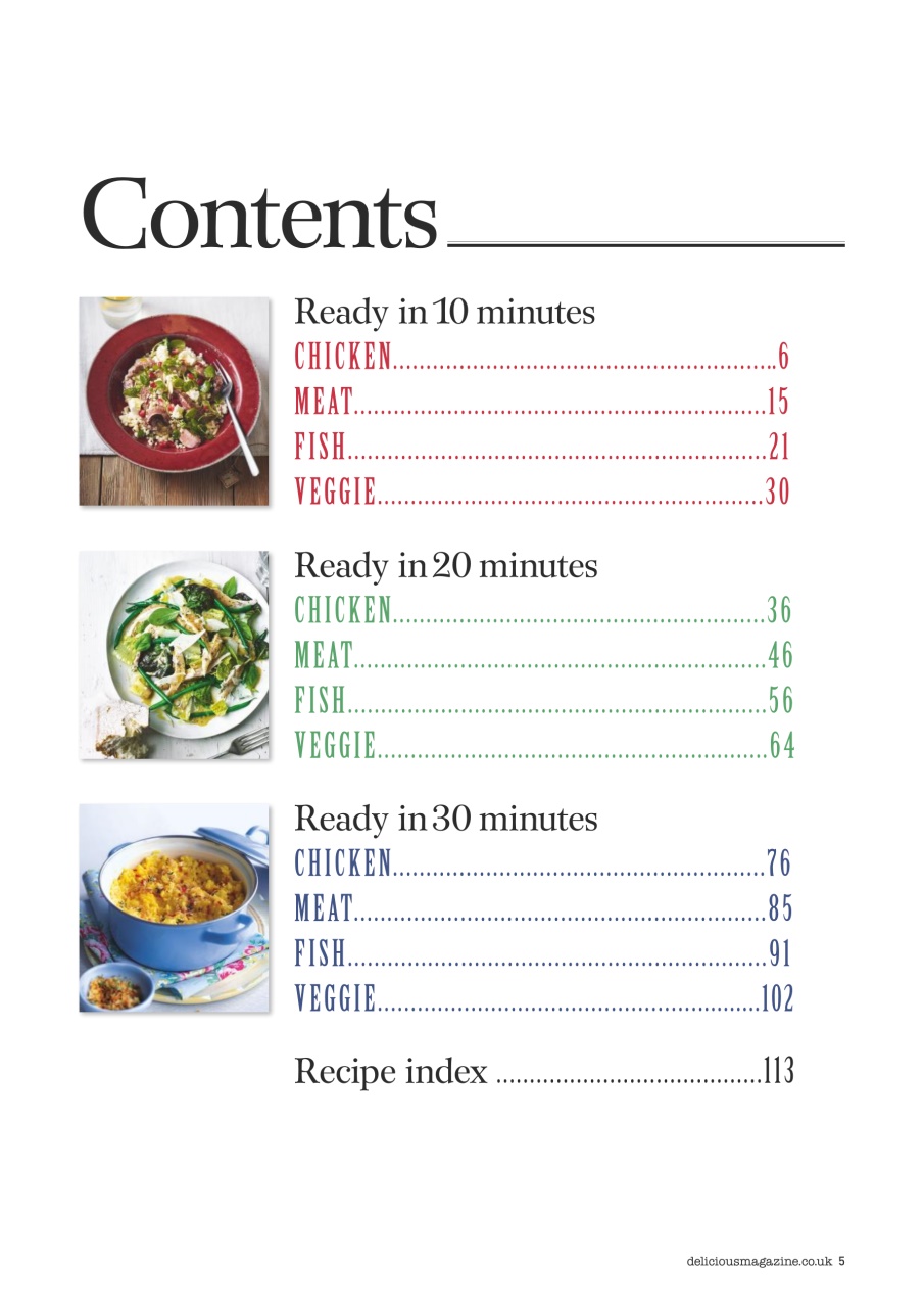 delicious. Magazine Preview Pages