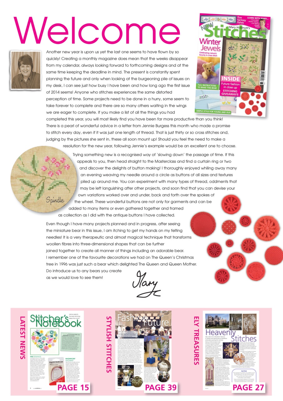 New Stitches Preview Pages