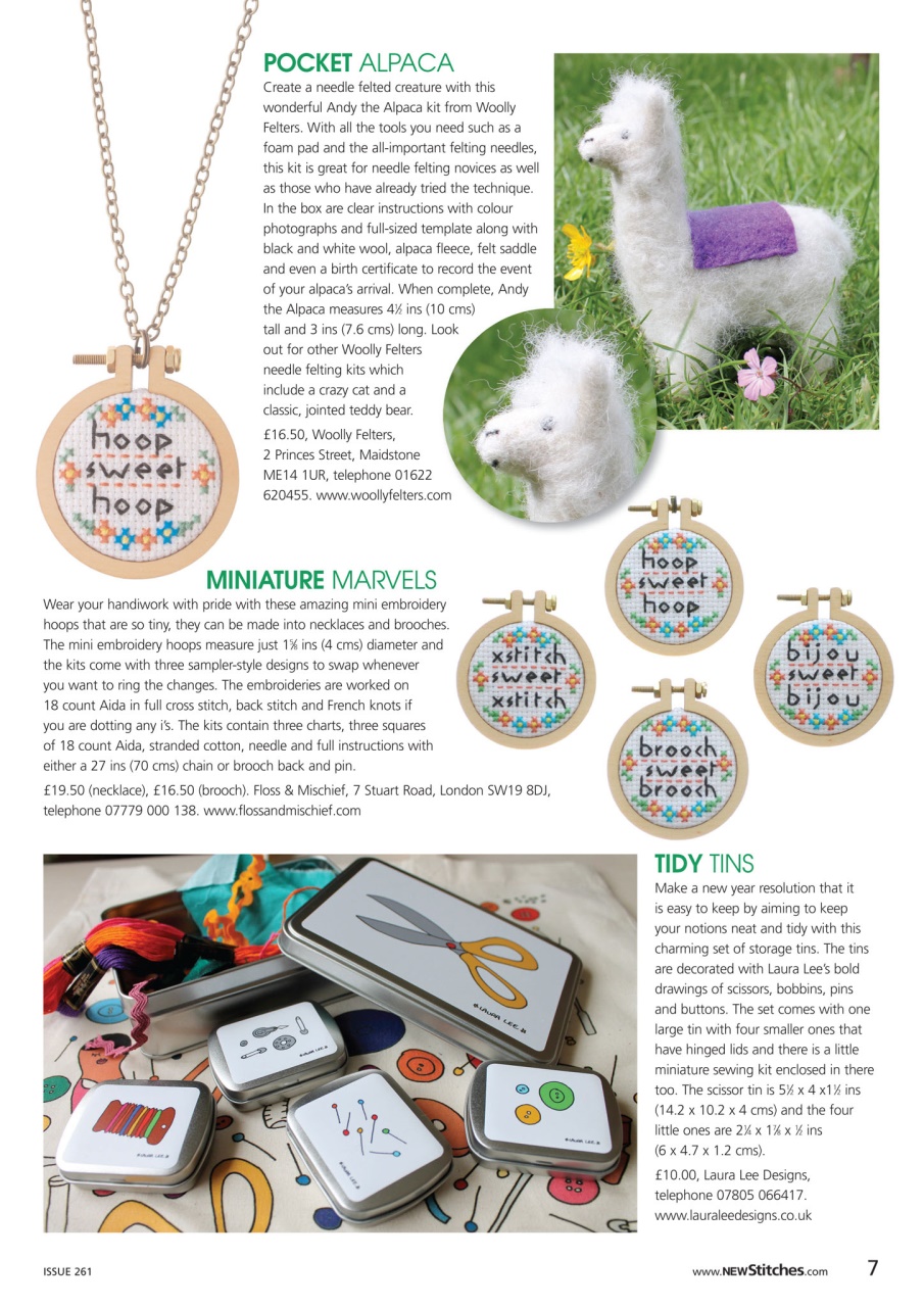 New Stitches Preview Pages