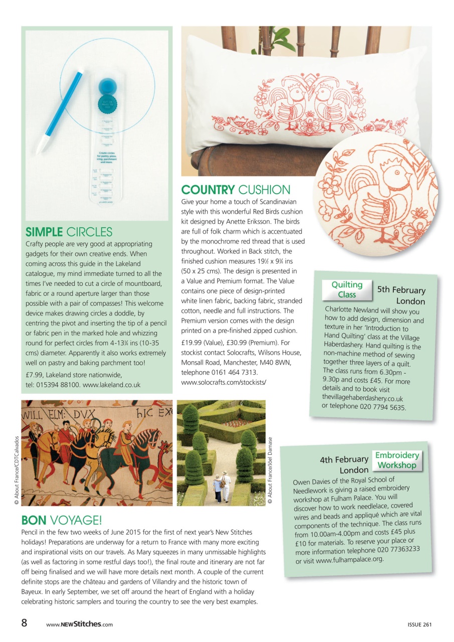 New Stitches Preview Pages